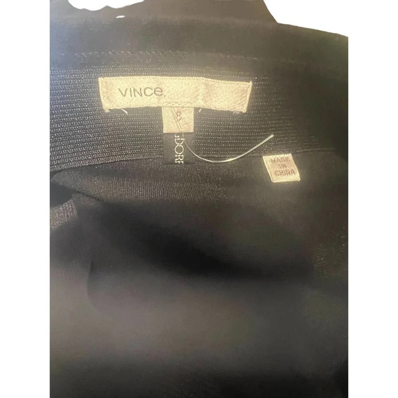 Vince‎ Ribbed Ponte Knit Pencil Skirt in Black Size 8 - Picture 7 of 9